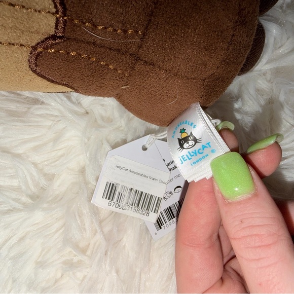 Jellycat Amuseables Marin Chocolate Milkshake 100 % Authentic BNWT - Picture 3 of 4